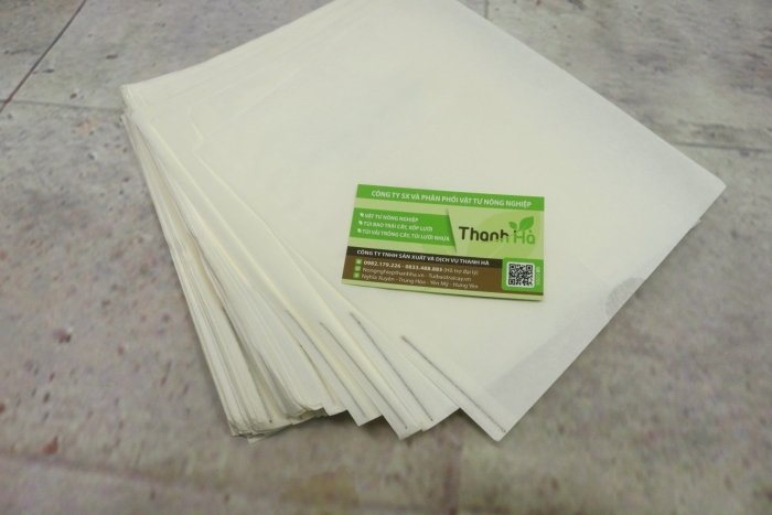 Túi giấy sáp được sản xuất từ bột giấy an toàn không độc hại
