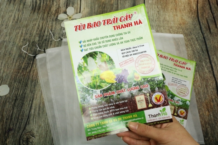 Trên tem nhãn Thanh Hà có đầy đủ thông tin sản phẩm