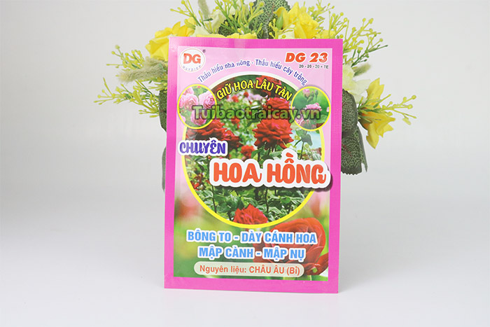 Phân bón chuyên dùng cho hoa hồng