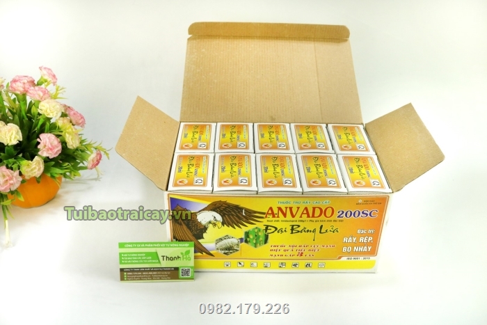 Nhà phân phối chính thức thuốc ANVADO 200SC Đại Bàng Lửa