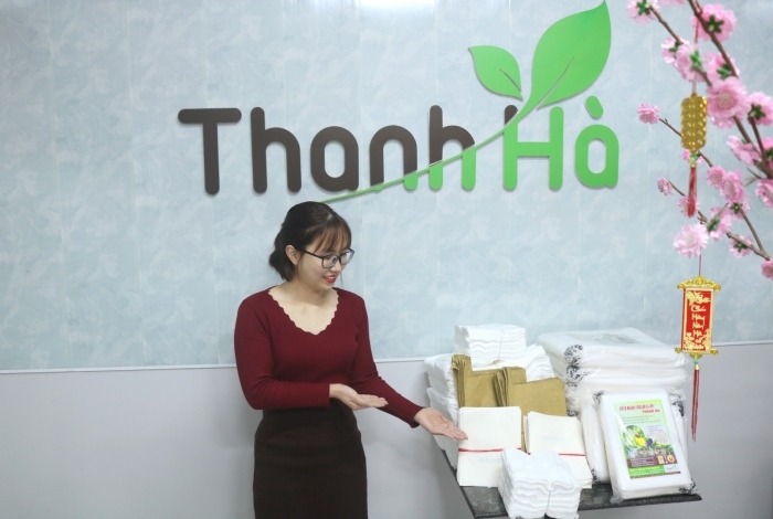 Thanh Hà phân phối túi giấy vàng, giấy trắng bao trái